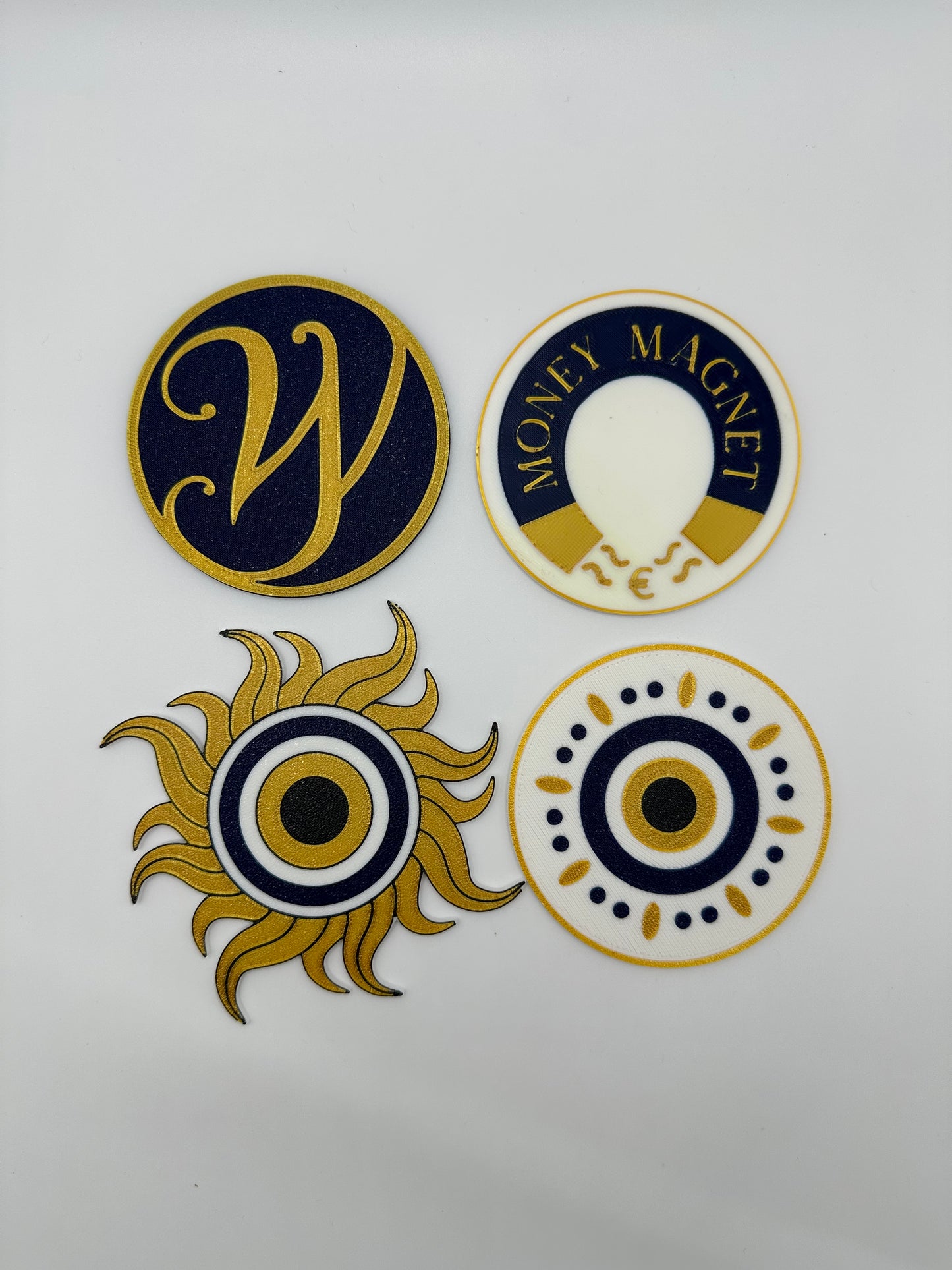Pack 4 posavasos Wealth journal